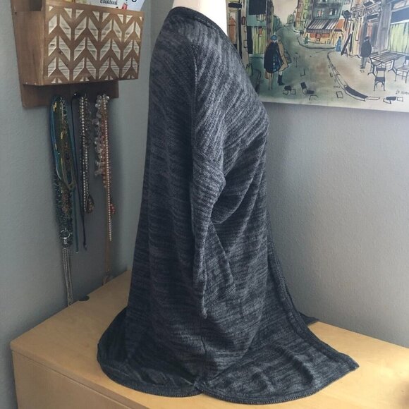 Pure J Jill Linen Blend Open Whimsigoth Cardigan Sweater - Picture 5 of 10